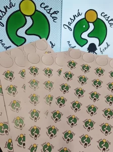 Tisk kruhových samolepek Brno Řečkovice