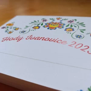 Výroba a tisk kartiček na Ivanovické hody