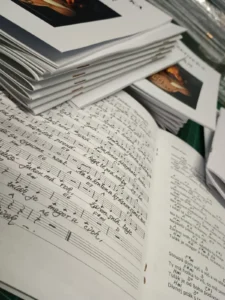 Trampské zpěvníky – tisk a vazba V1 na zakázku