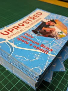 Tisk letáčků pro TIC Brno