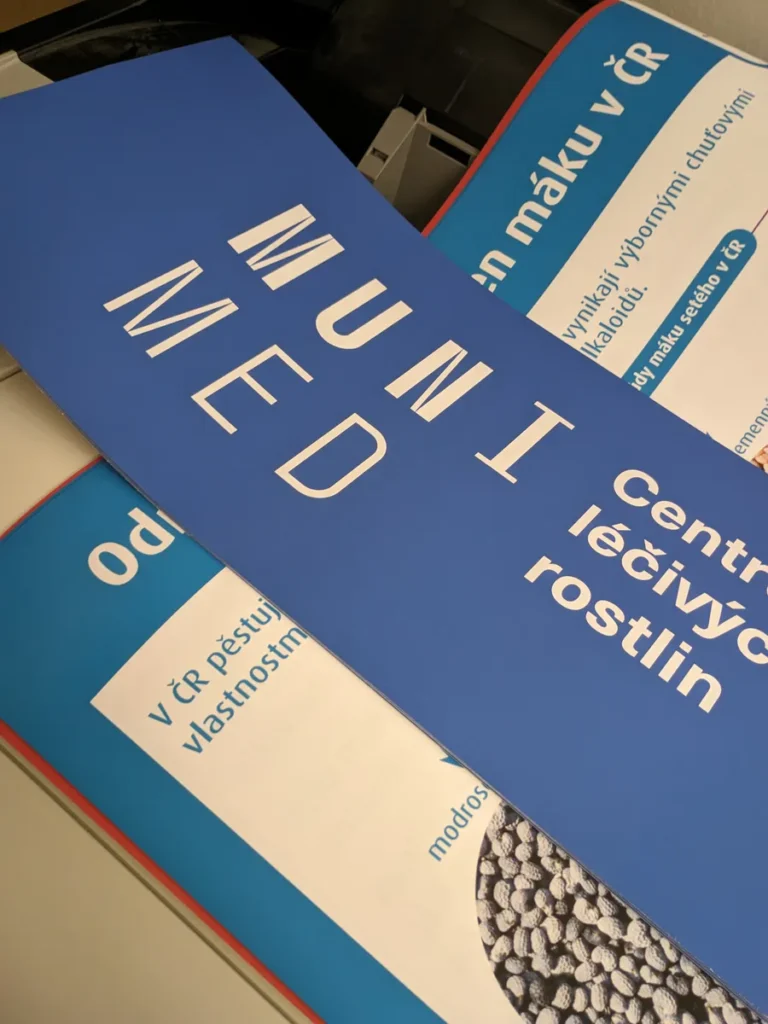 Rychlý tisk plakátů a bannerů pro MUNI MED